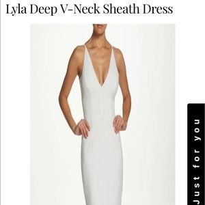 Dress The Population Lyla White Dress